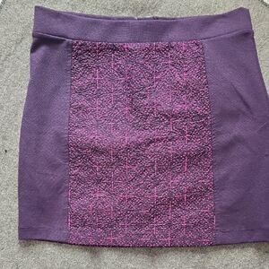 American Eagle Outfitters Purple and Pink Pencil Skirt Wonens Size 8 Fitted